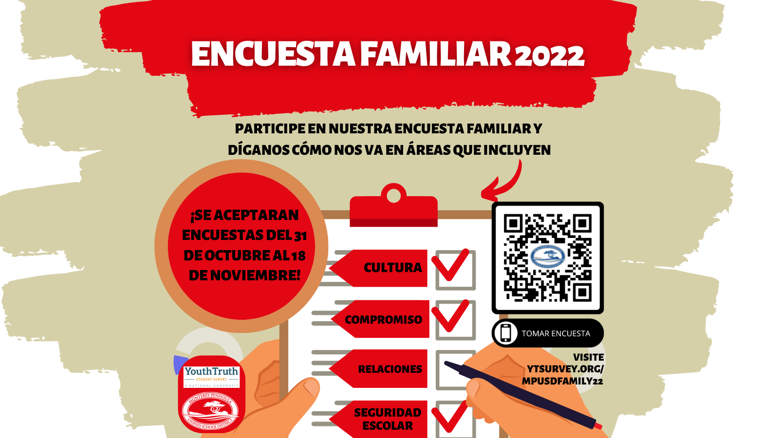 YouthTruth Family Survey Spanish