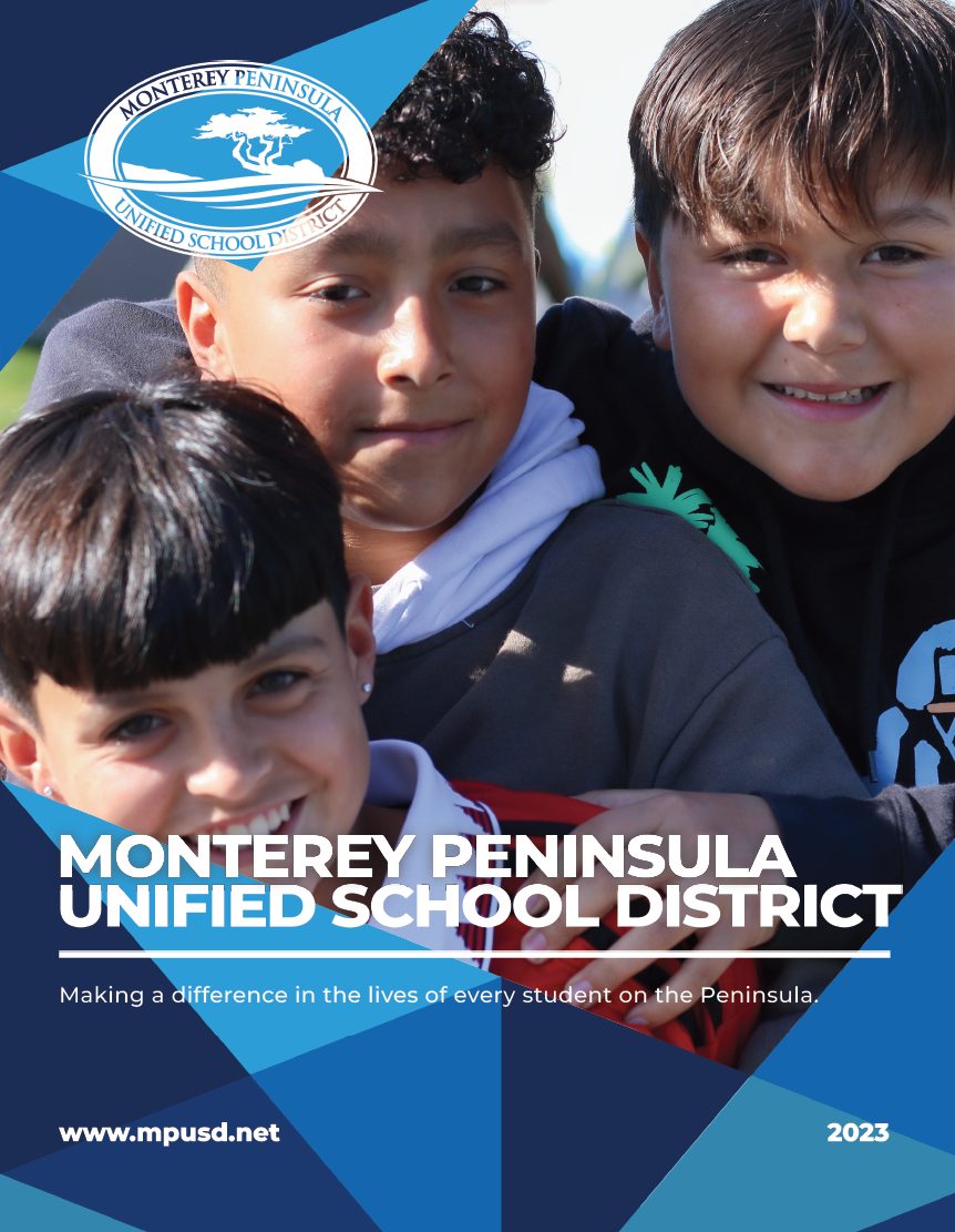 District Mailer Cover Page Image of Students