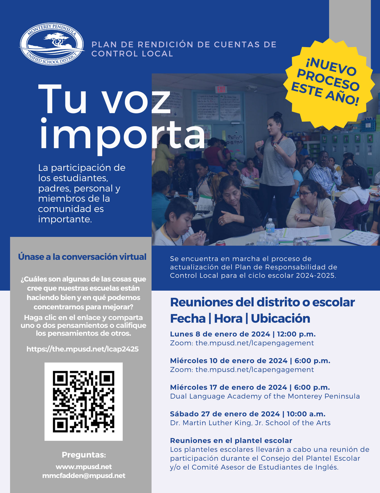 Spanish LCAP Flyer